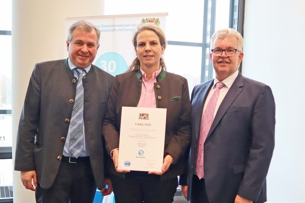 Auszeichnung Leuchturmprojekt 30 für 30 - Stiftl GmbH