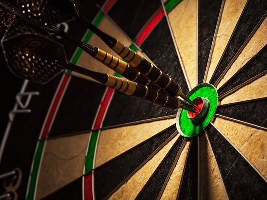 Dart-Abend im Festzelt